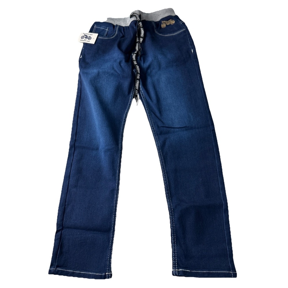 Chopper club boys Pull On jeans 22x25 Blue Slightly